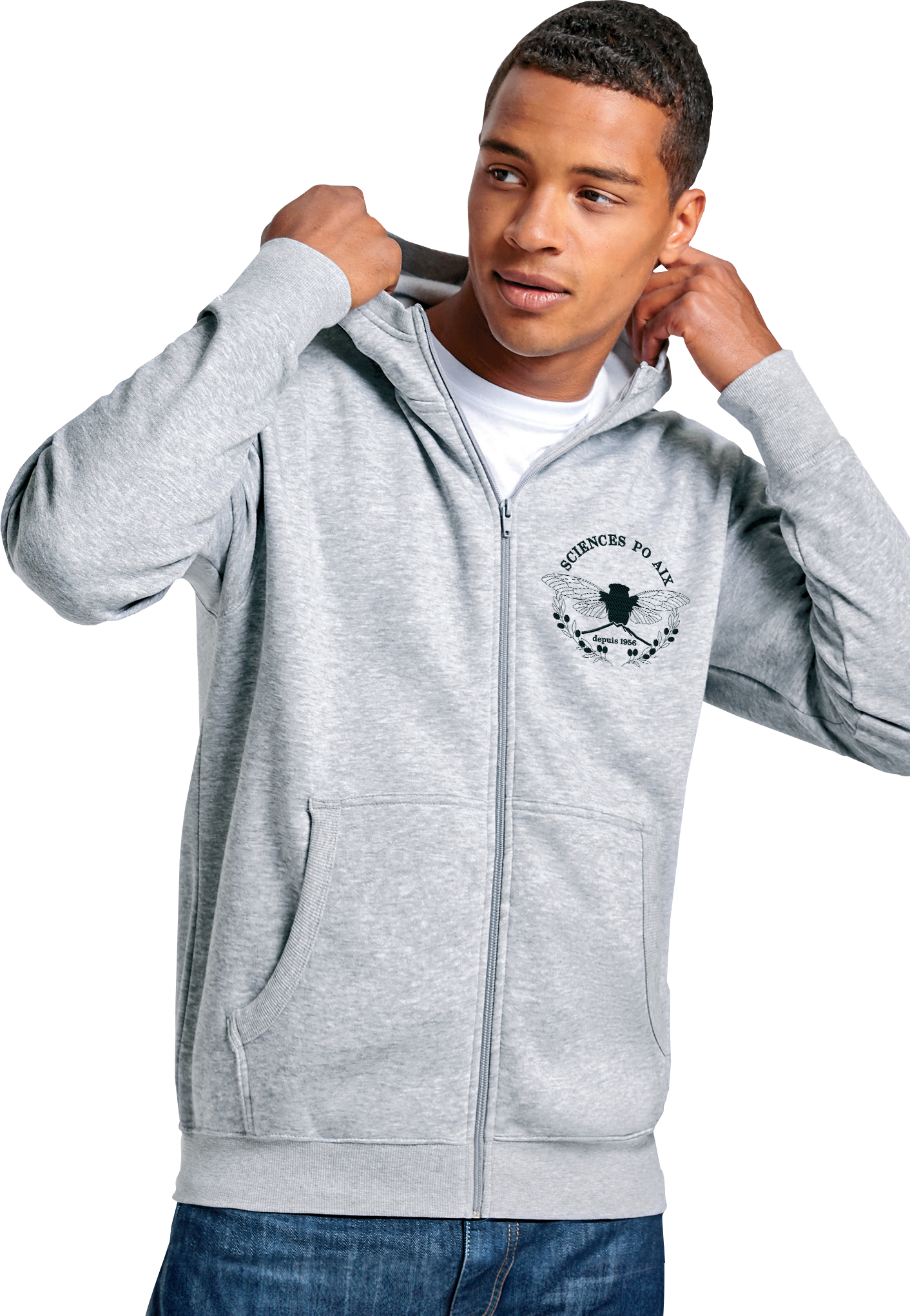 SWEAT ZIPPE