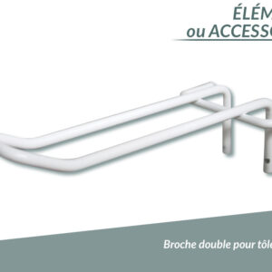 Broche double