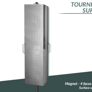 Tourniquet 4 faces perforées magnets
