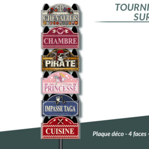 Tourniquet pour plaques déco